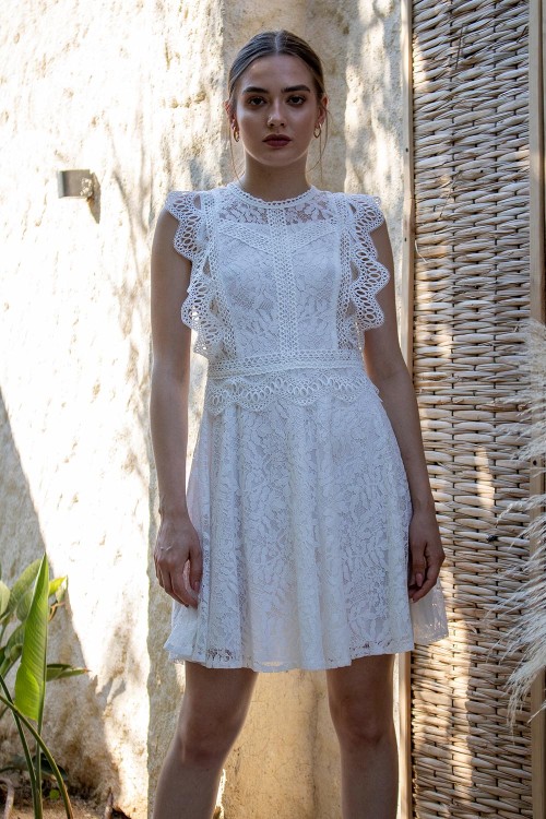 Spitzen-Minikleid Elise