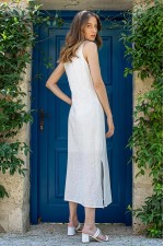 Kleid mit Muschelverzierung Dea