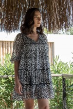 Kleid mit Blumenmuster Daisy